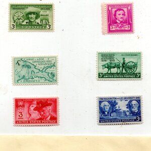 Mini-Collection of Collectible Mint US Postage Stamps (1949}
